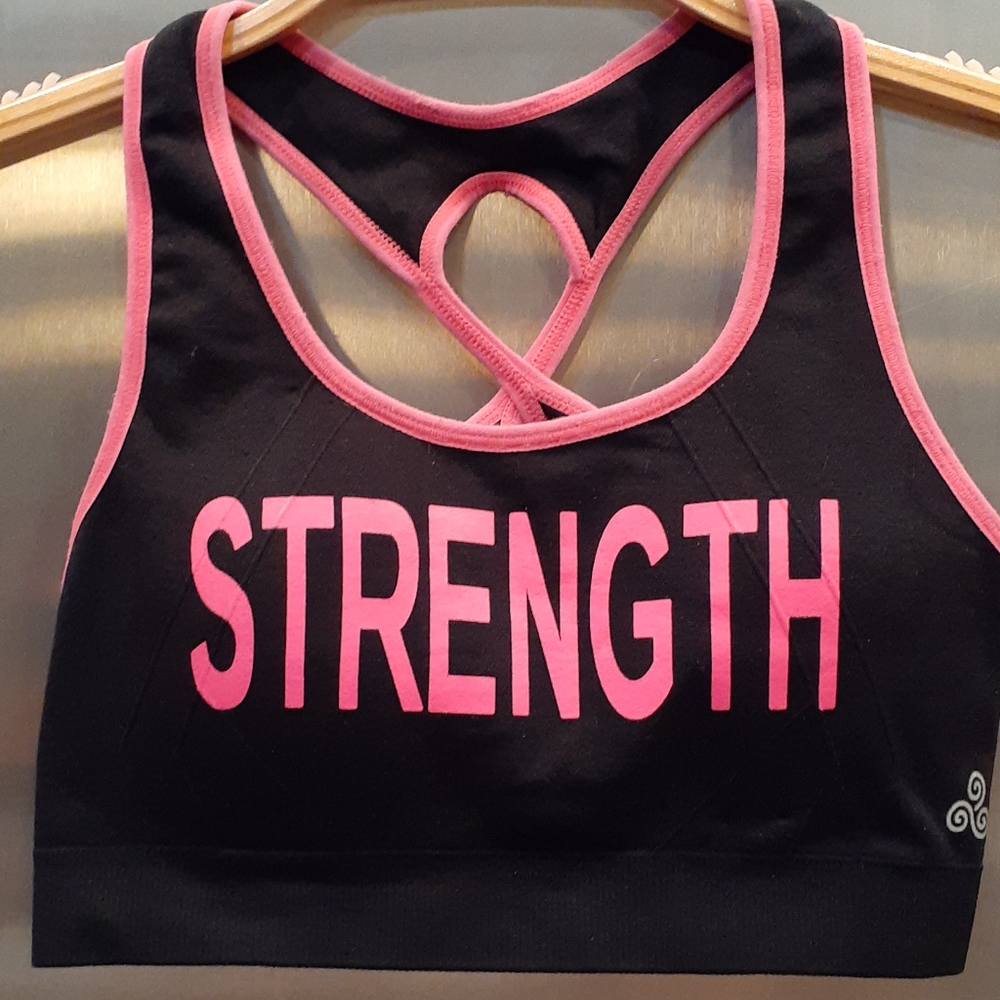 "Strength" Sports Bra - Picture 1 of 2